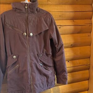 Burton Dark Brown Military Field Jacket